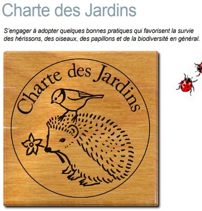 charte des jardins promotion biodiversité nature