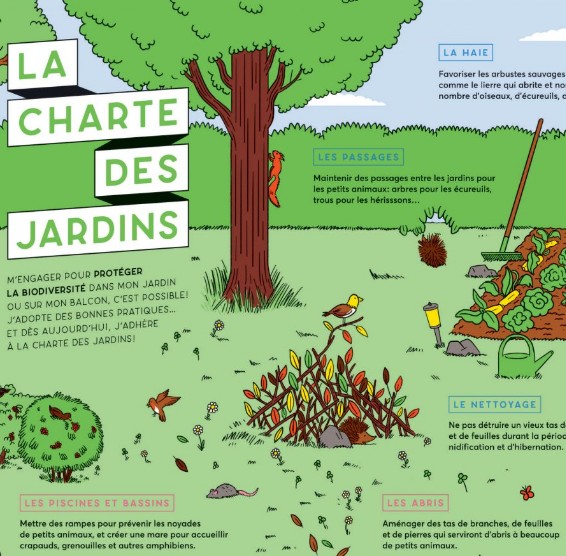 charte des jardins La Salamandre