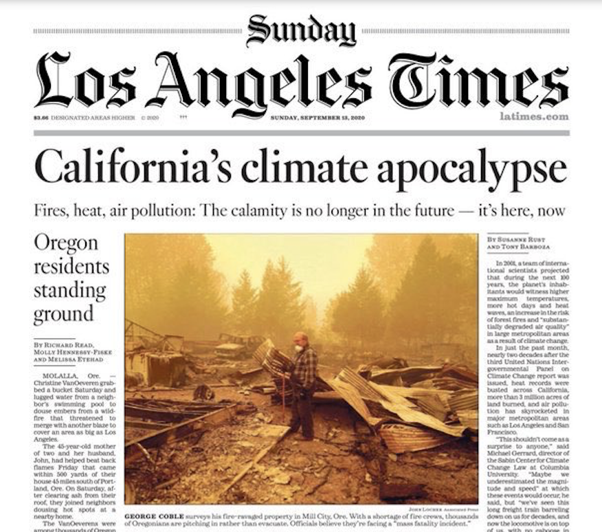 apocalypse climatique Californie